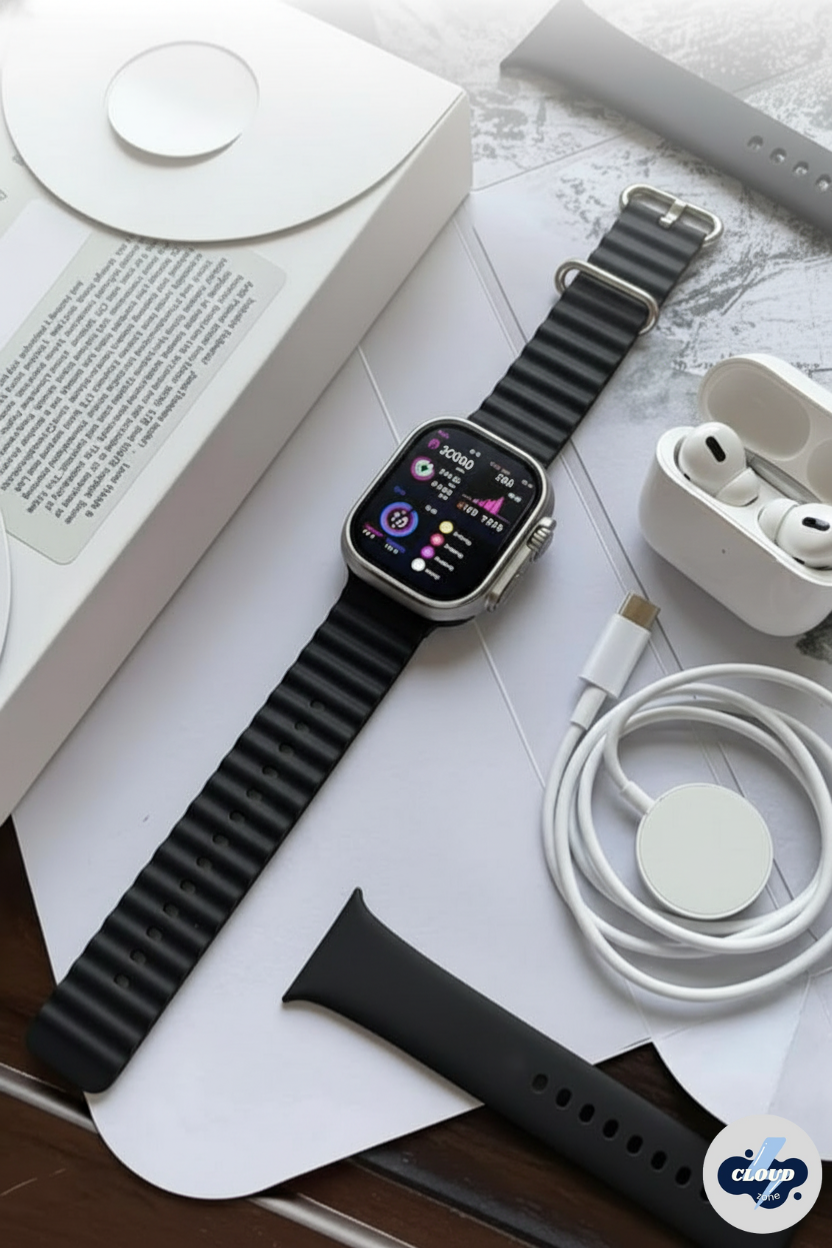 Combo X90 – Smartwatch Ultra + Airpods Pro